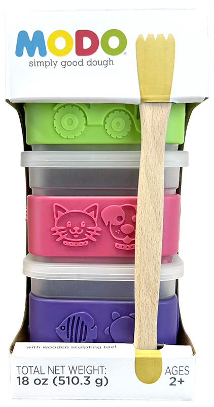 MODO : Pâte Moderne (Vert/Rouge/Violet)