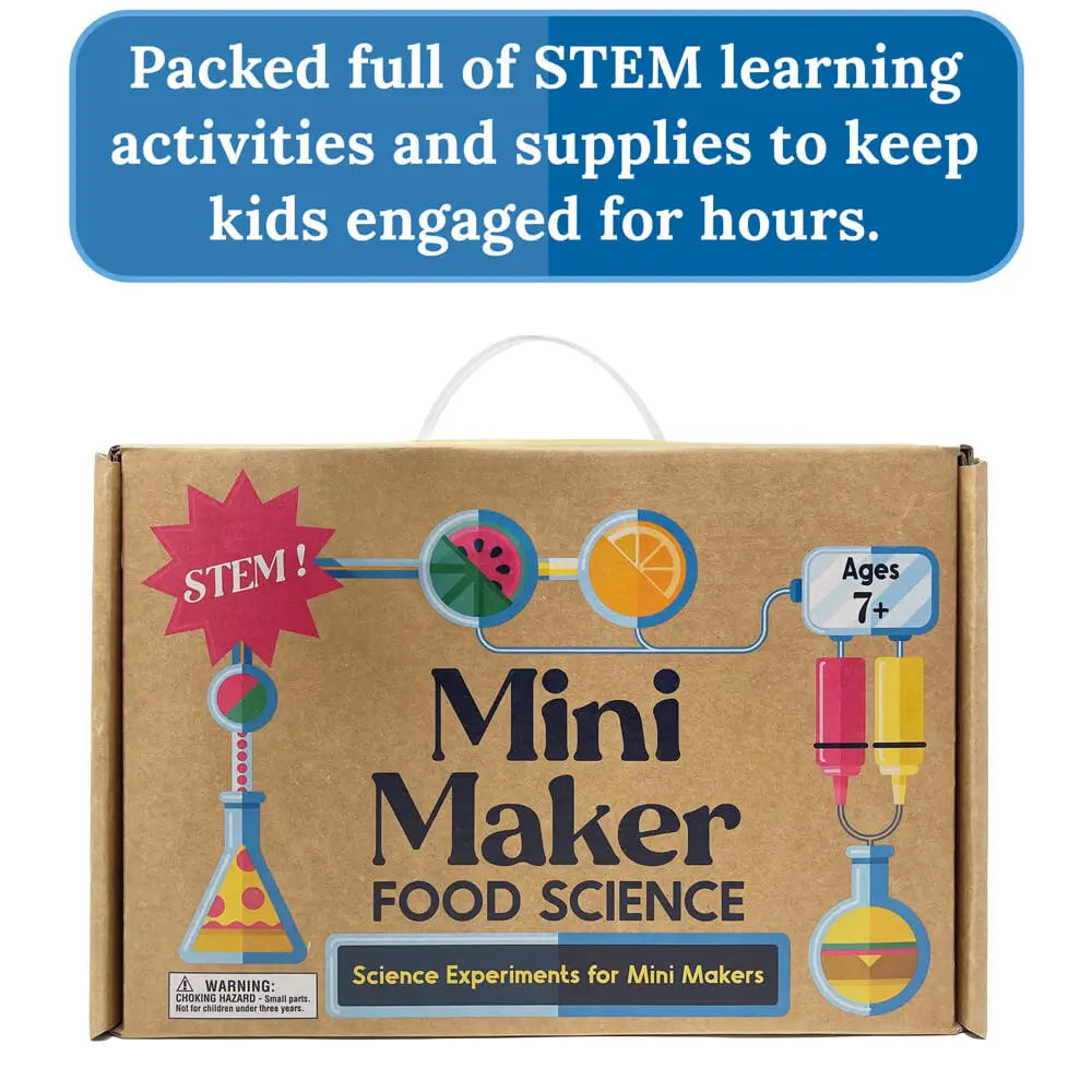 Mini Maker Kit: Ciencia de los alimentos