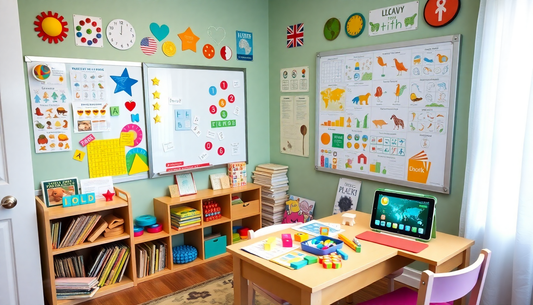 7 Must-Have Visual Teaching Tools for Homeschooling Neurodiverse Kids