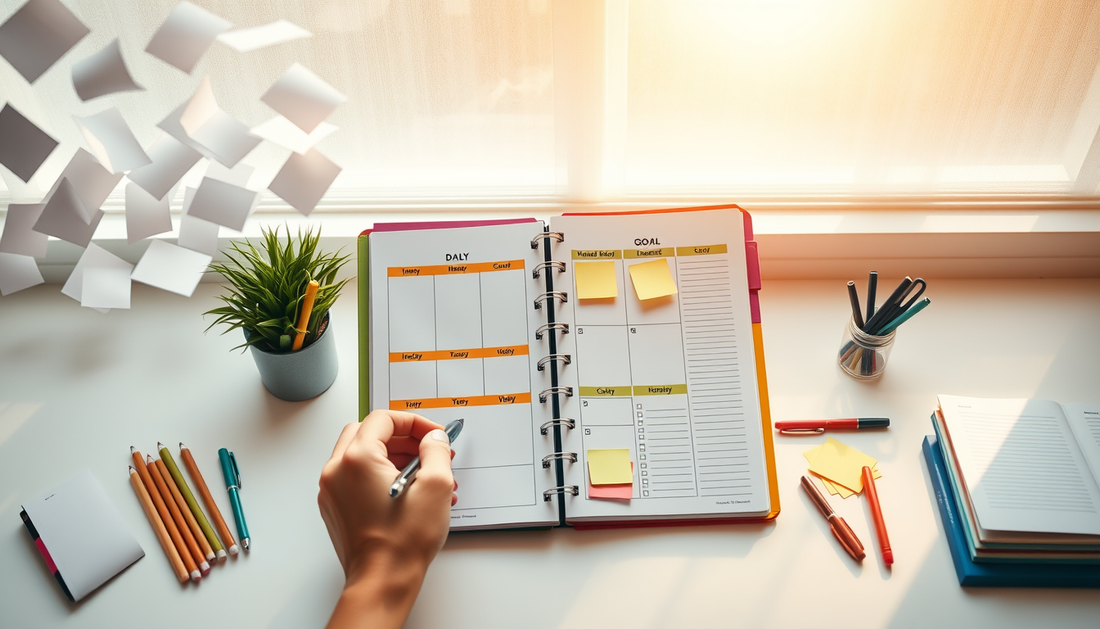 Taming the ADHD Chaos: How Daily Planners Can Transform Your Life