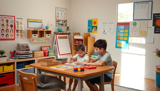10 Effective Visual Learning Strategies for Teaching Your Autistic Child at Home