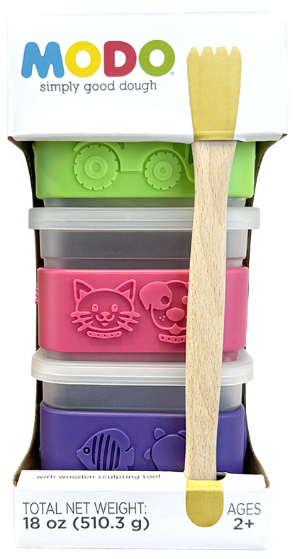 MODO : Pâte Moderne (Vert/Rouge/Violet)