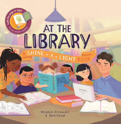 Shine-A-Light : à la bibliothèque