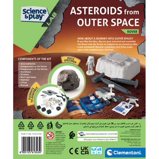 NASA Asteroids Kids Toy Set