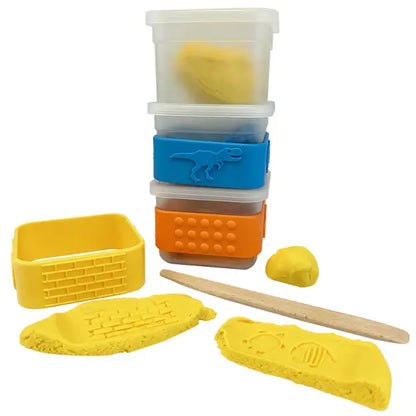 MODO : Pâte moderne (Bleu/Jaune/Orange)
