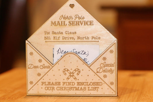 Santa Claus Envelope Ornament – Insert Your Letter to Santa